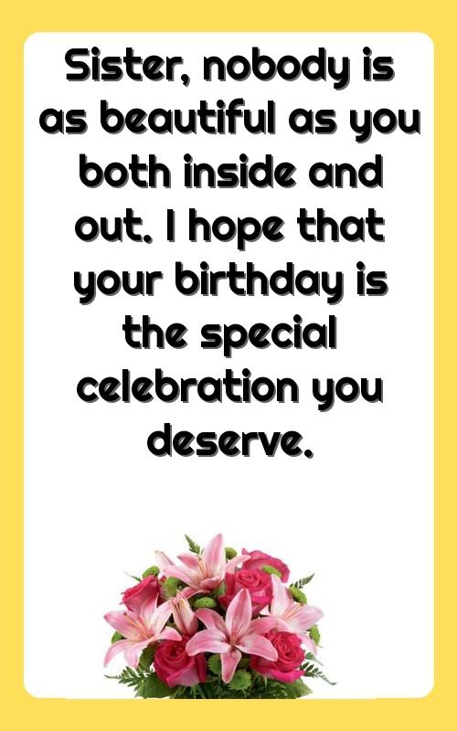 birthday quotes for friend like sister